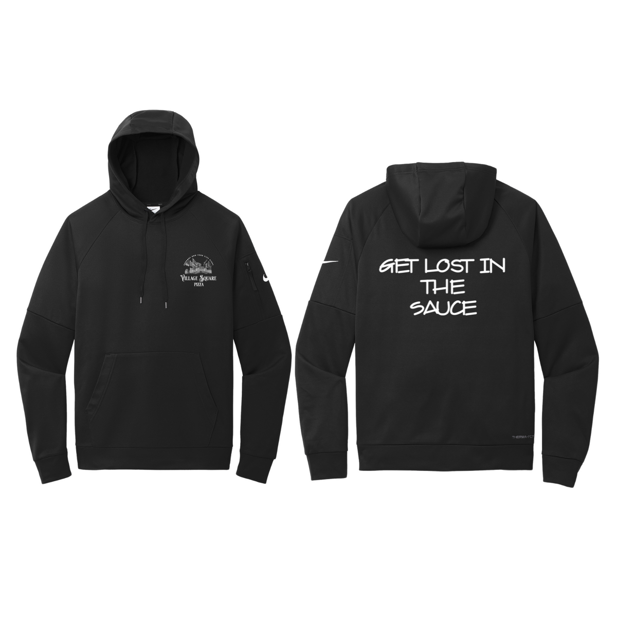 Nike Pullover Hoodie with Slogan